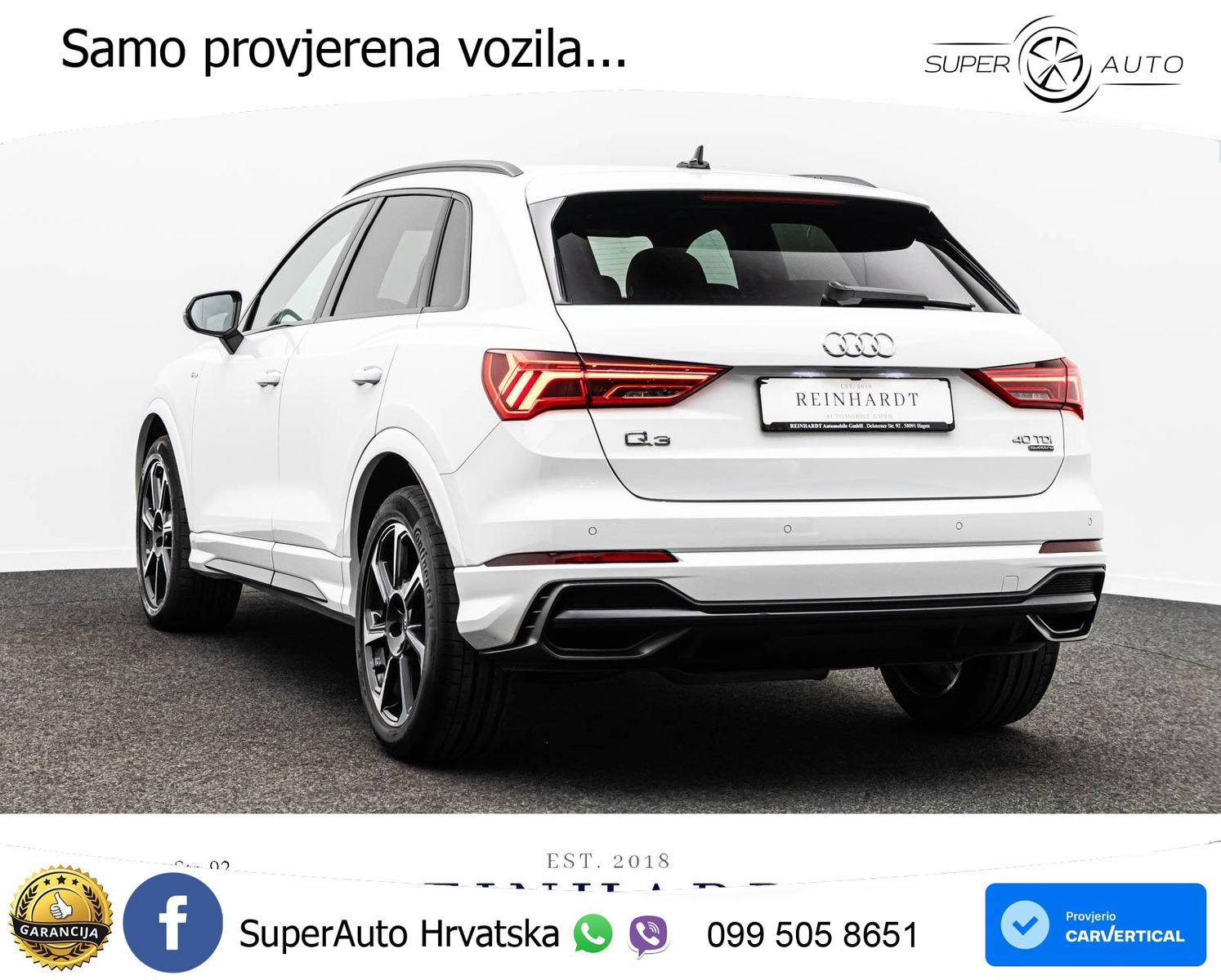 Audi Q3 40 TDI (200 KS) quattro S tronic S line