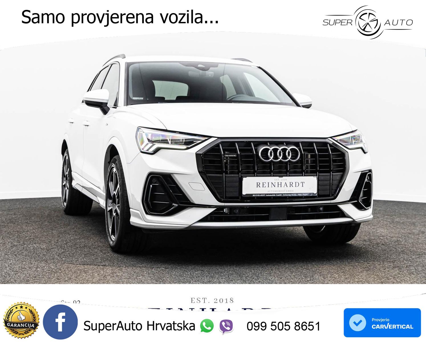 Audi Q3 40 TDI (200 KS) quattro S tronic S line