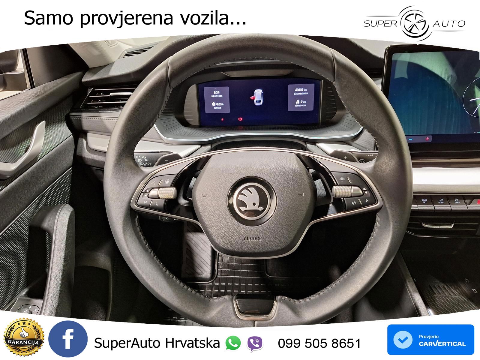 Škoda Octavia Combi 2.0 TDI (150 KS) DSG Selection LED+GR SJED+ACC