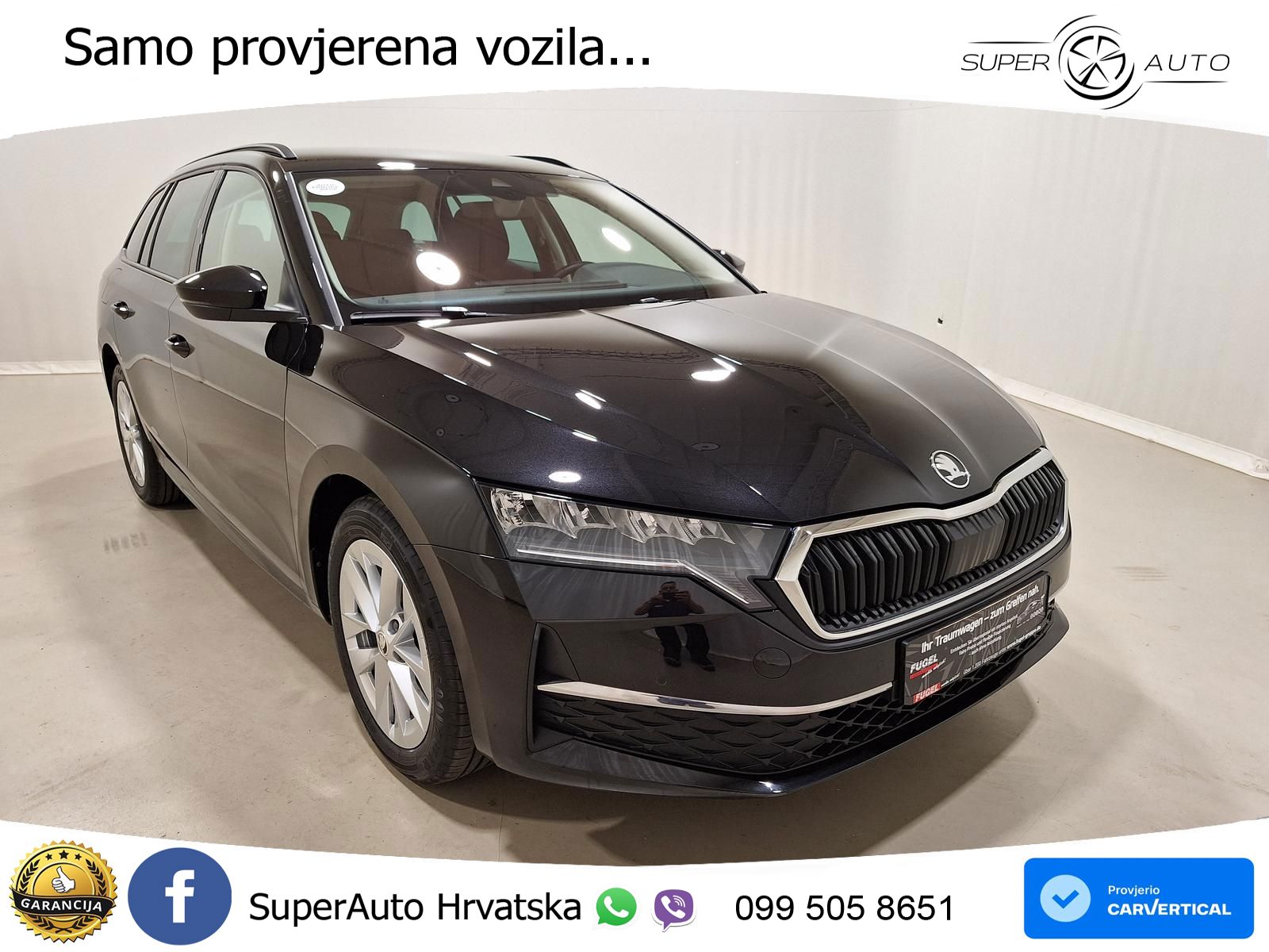 Škoda Octavia Combi 2.0 TDI (150 KS) DSG Selection LED+GR SJED+ACC
