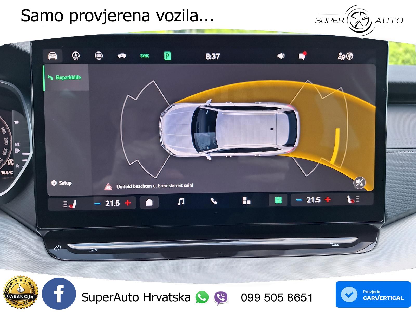Škoda Octavia Combi 2.0 TDI (150 KS) DSG Selection LED+GR SJED+ACC
