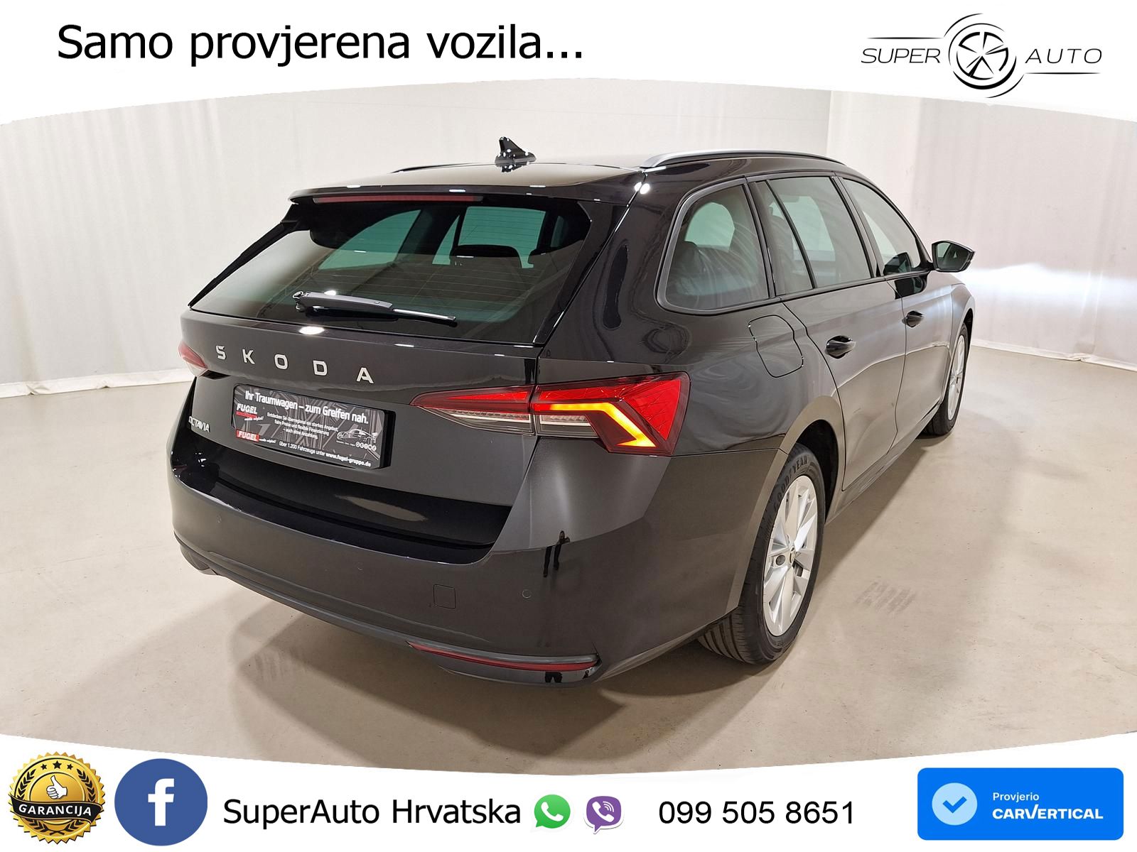 Škoda Octavia Combi 2.0 TDI (150 KS) DSG Selection LED+GR SJED+ACC