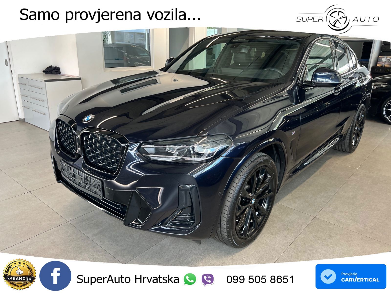 BMW X4 30d (286 KS) xDrive Steptronic M Sport LED+GR SJED+ACC