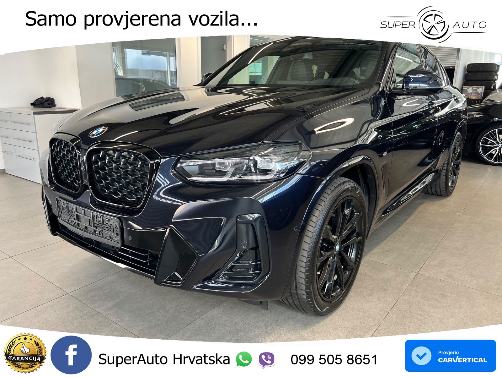 BMW X4 30d (286 KS) xDrive Steptronic M Sport LED+GR SJED+ACC