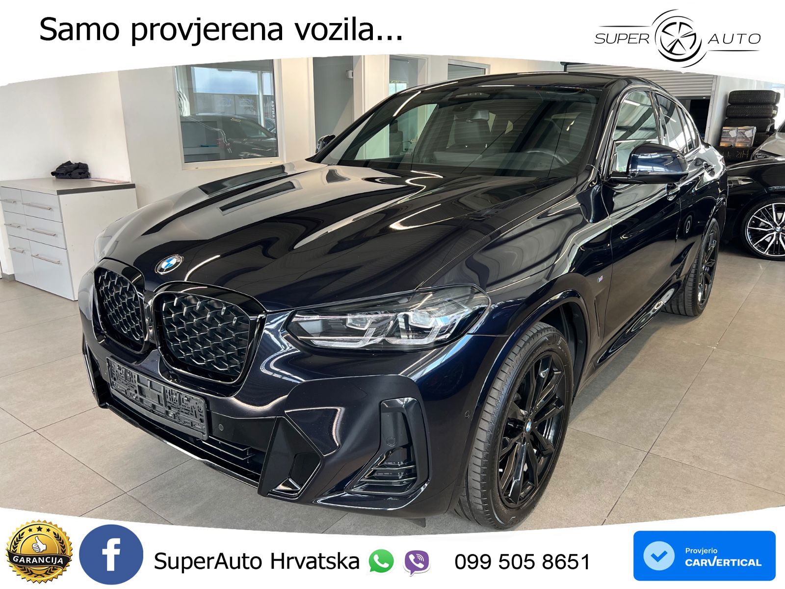 BMW X4 30d (286 KS) xDrive Steptronic M Sport LED+GR SJED+ACC