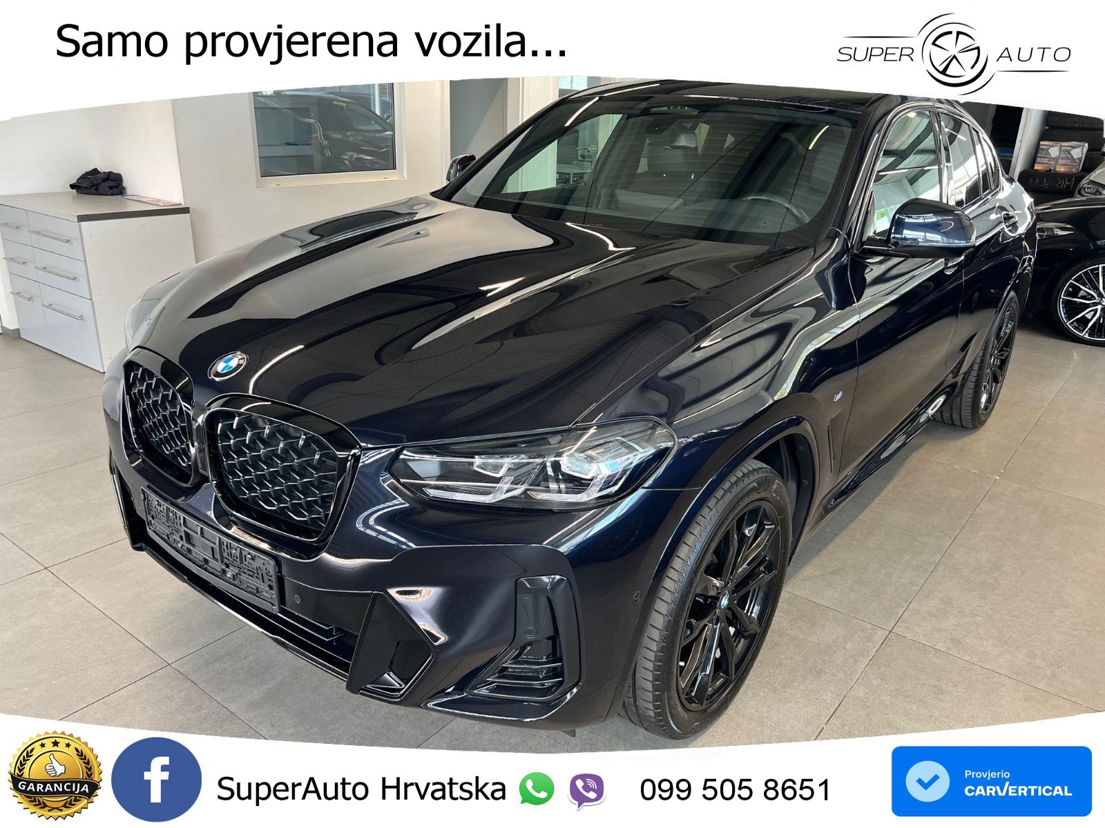 BMW X4 30d (286 KS) xDrive Steptronic M Sport LED+GR SJED+ACC