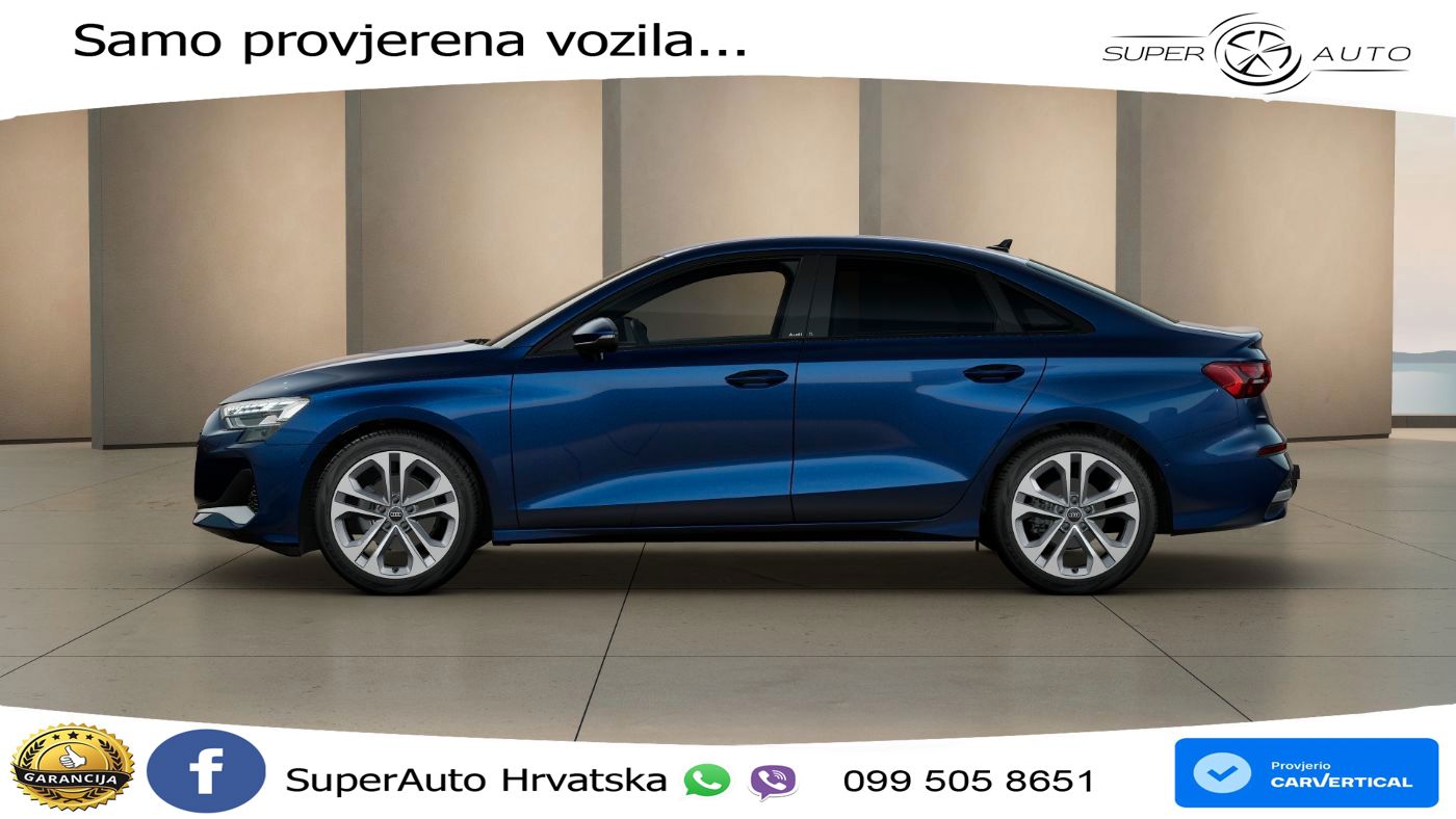 Audi A3 Limuzina 30 TFSI (116 KS) S line LED+GR SJED+ACC
