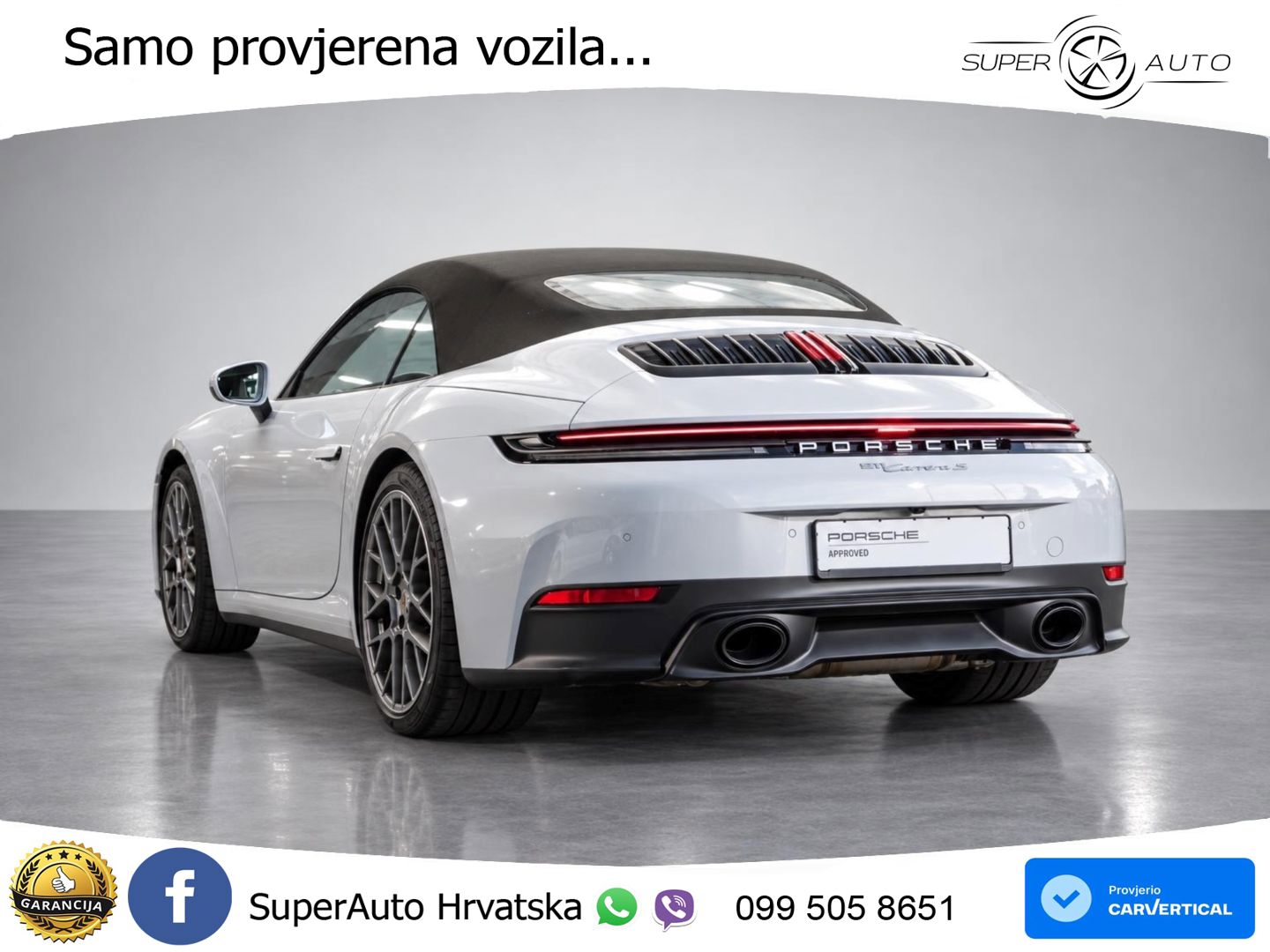 Porsche 911 Carrera GTS Cabriolet 3.0 (480 KS) PDK