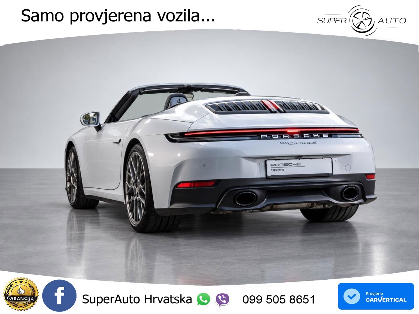 Porsche 911 Carrera GTS Cabriolet 3.0 (480 KS) PDK