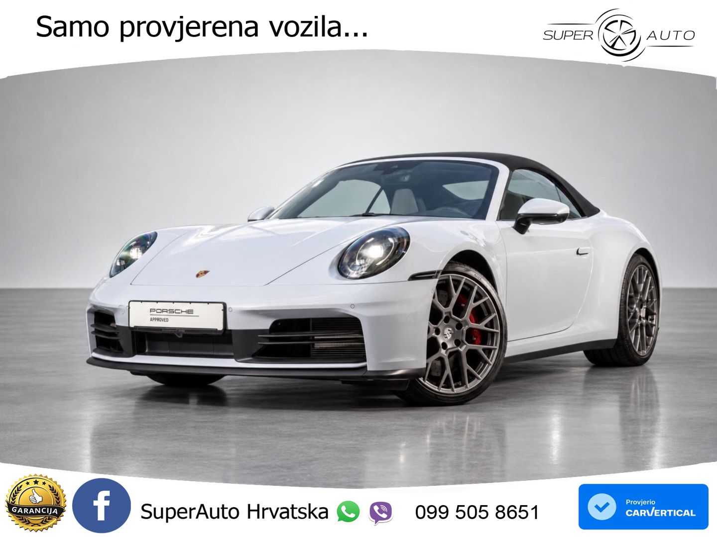 Porsche 911 Carrera GTS Cabriolet 3.0 (480 KS) PDK