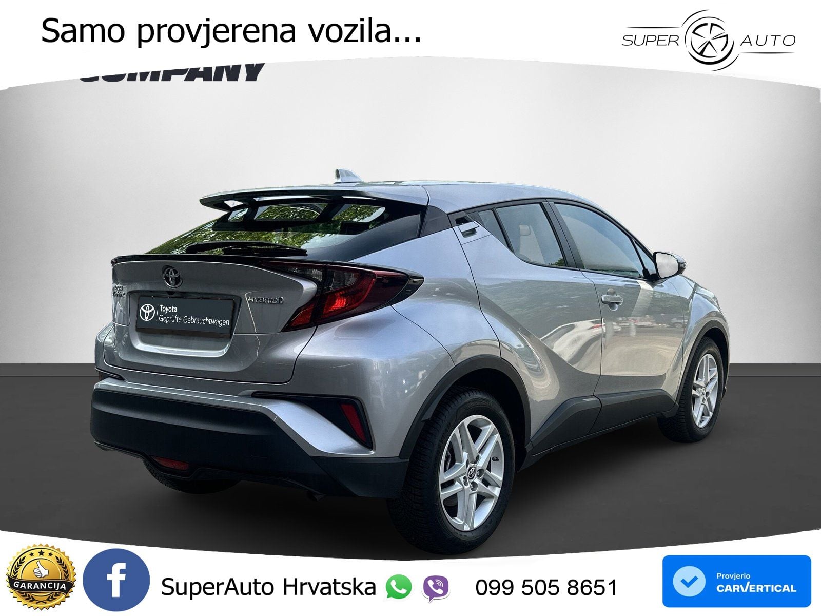Toyota C-HR 1.8 (122 KS) Hybrid e-CVT Flow LED+ACC