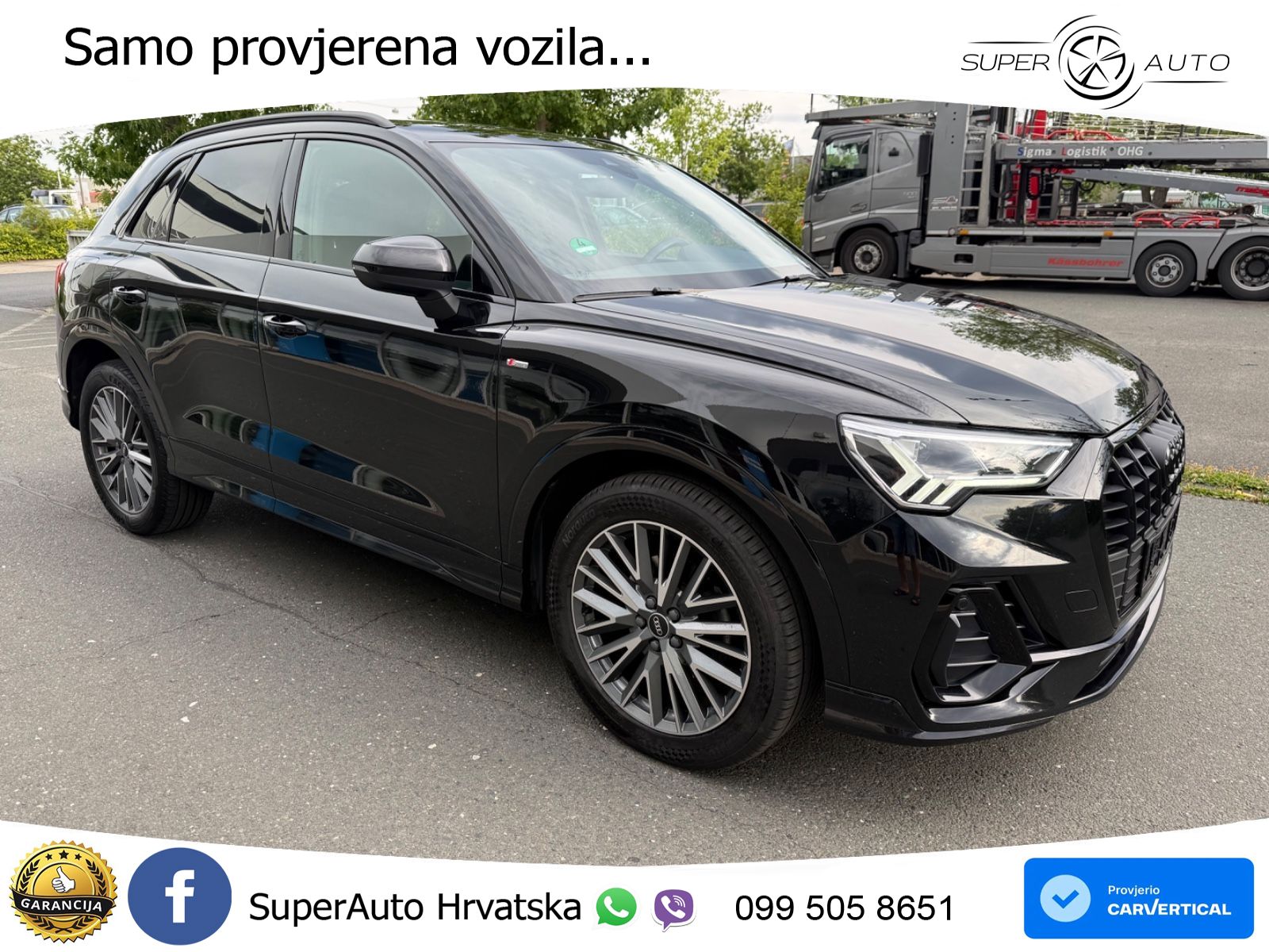 Audi Q3 35 TDI (150 KS) S tronic S line LED+GR SJED+ACC