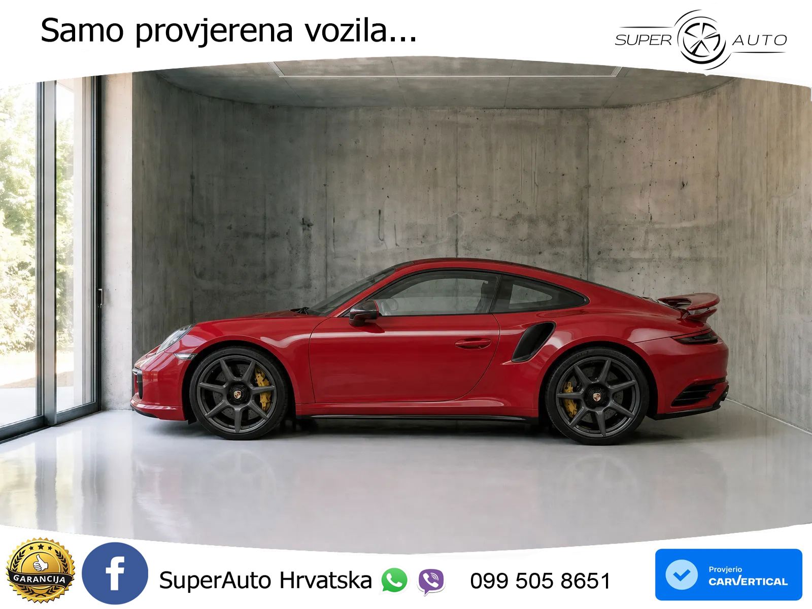 Porsche 911 Turbo 3.8 (580 KS) PDK ZRAČNI+ACC+GR SJED+KAM+PANO