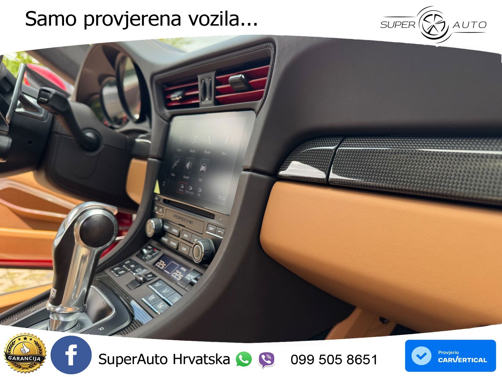 Porsche 911 Turbo 3.8 (580 KS) PDK ZRAČNI+ACC+GR SJED+KAM+PANO