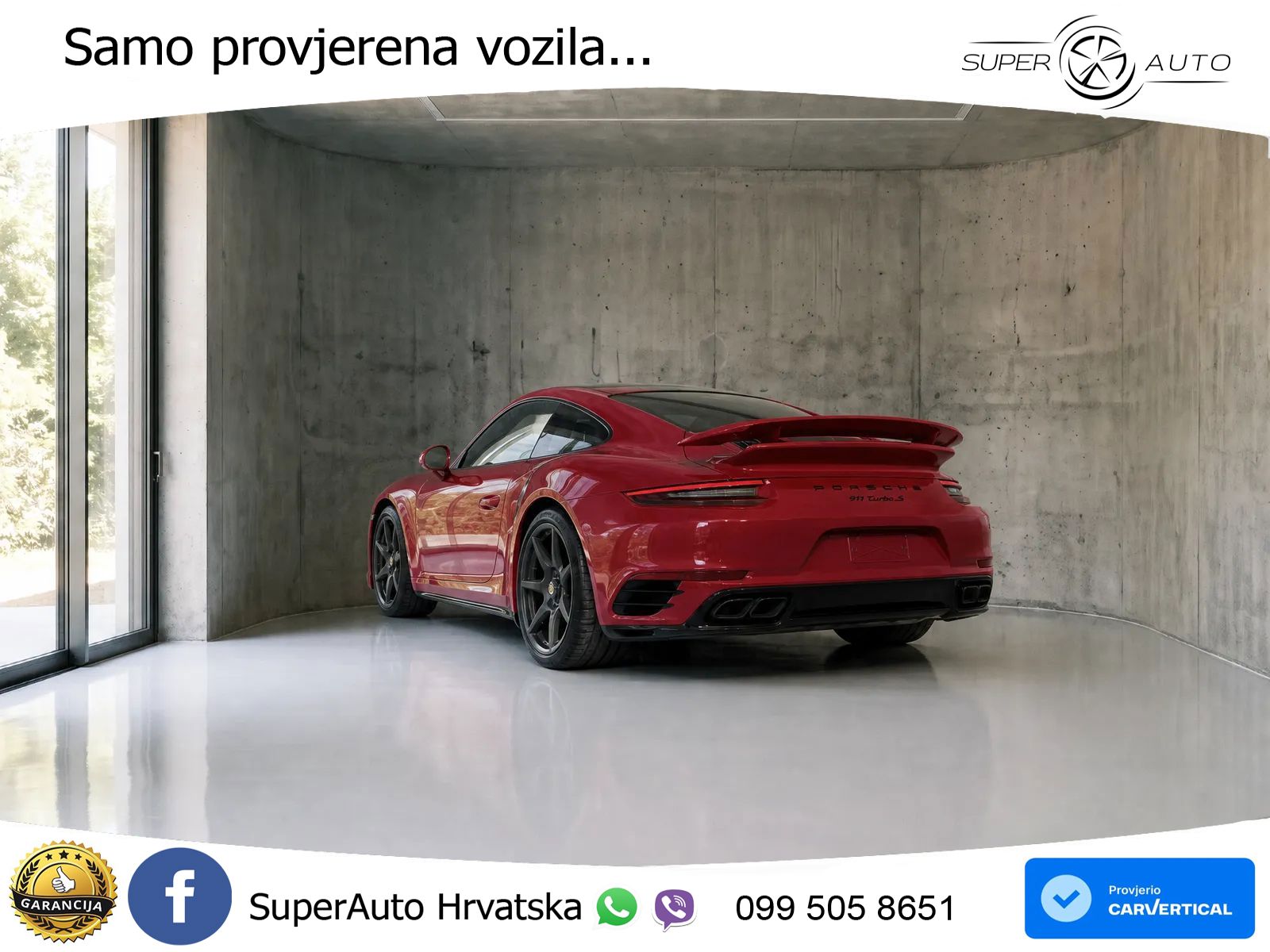 Porsche 911 Turbo 3.8 (580 KS) PDK ZRAČNI+ACC+GR SJED+KAM+PANO
