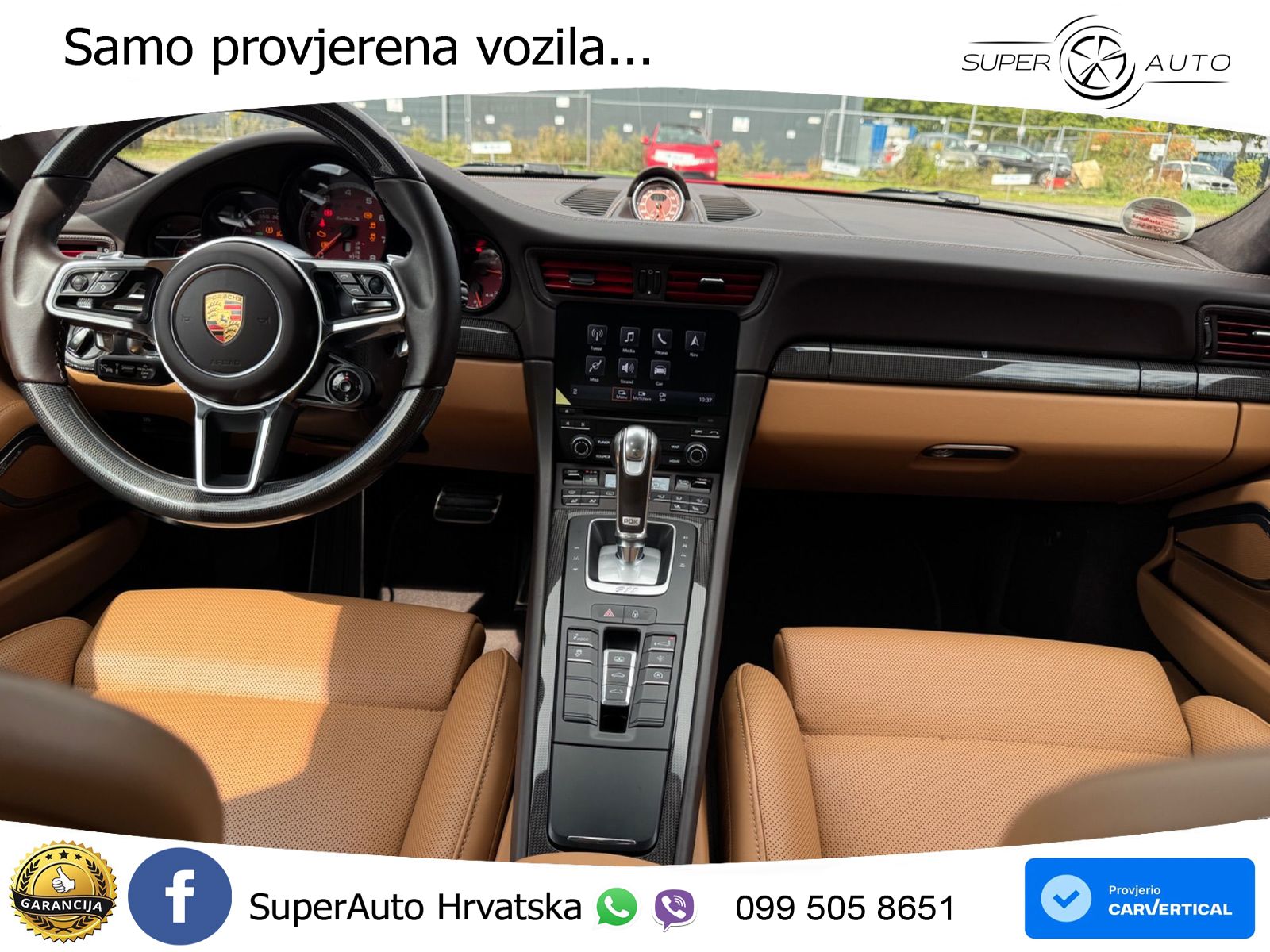 Porsche 911 Turbo 3.8 (580 KS) PDK ZRAČNI+ACC+GR SJED+KAM+PANO