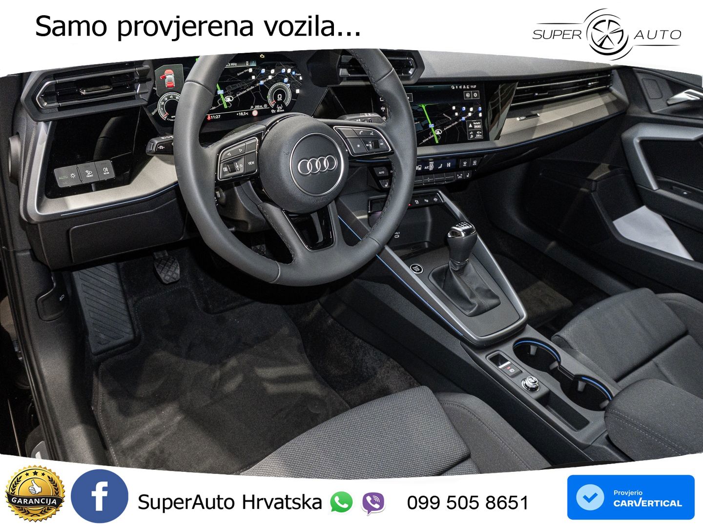 Audi A3 35 TFSI (150 KS) LED+GR SJED+ACC
