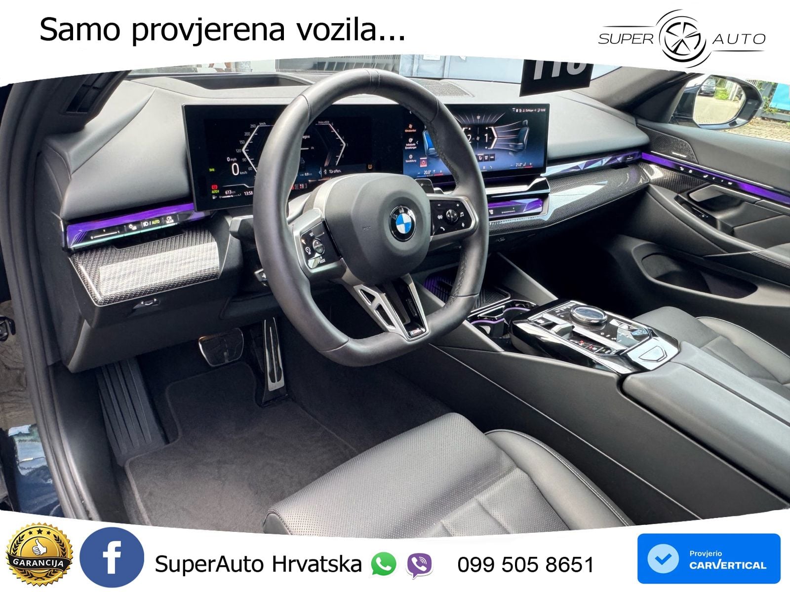 BMW 520d (197 KS) Steptronic M Sport LED+GR SJED+ACC