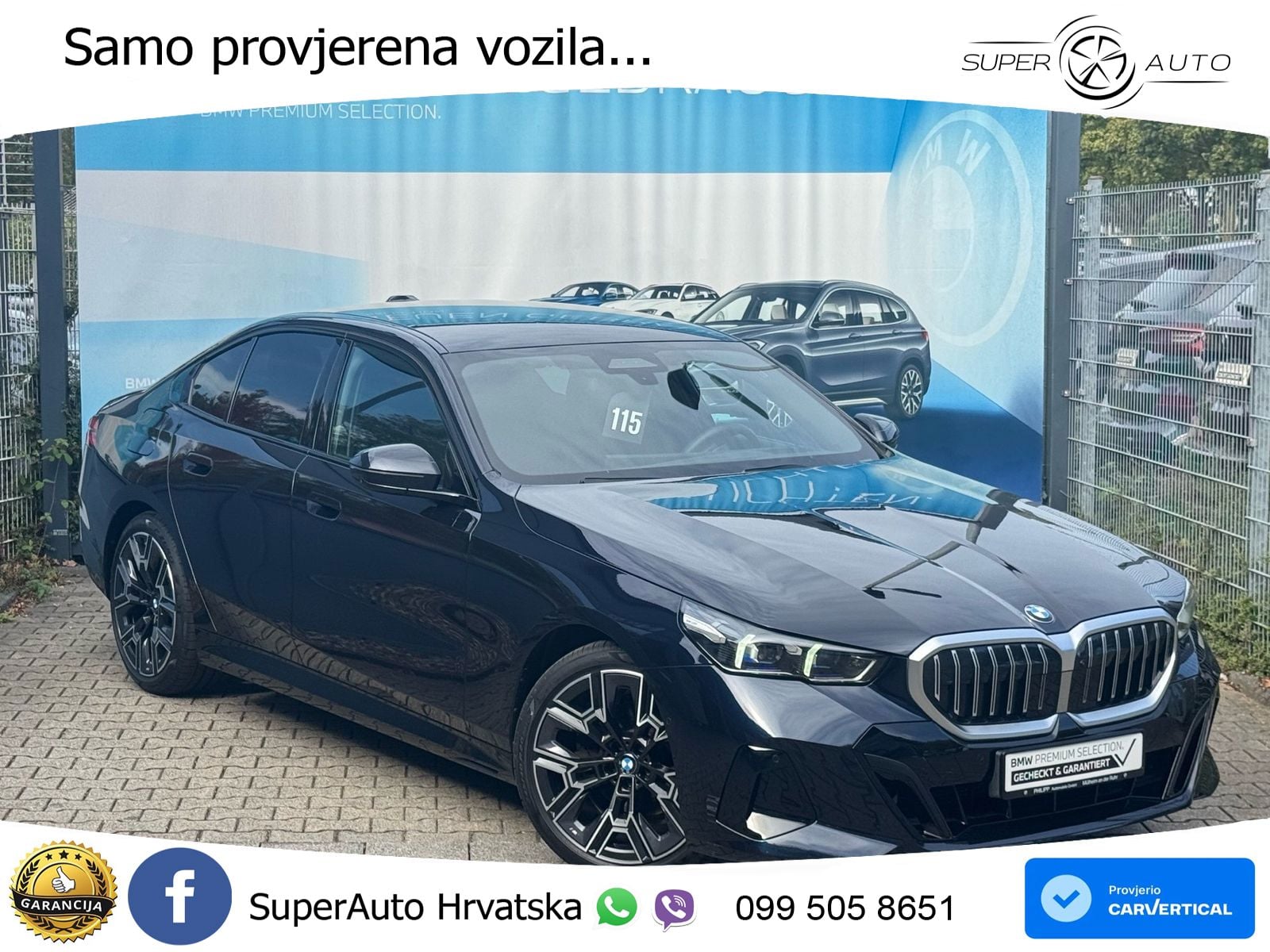 BMW 520d (197 KS) Steptronic M Sport LED+GR SJED+ACC