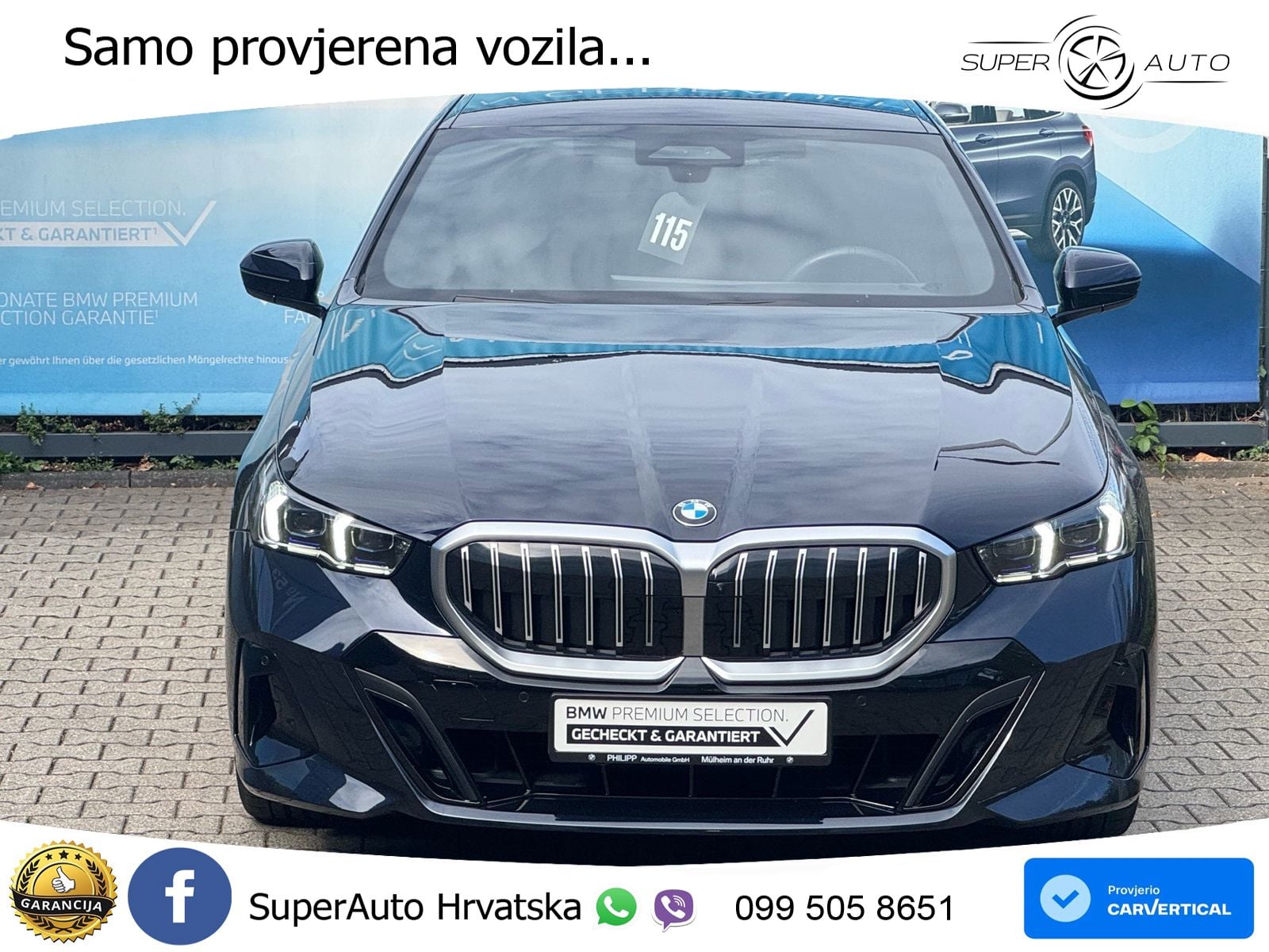 BMW 520d (197 KS) Steptronic M Sport LED+GR SJED+ACC