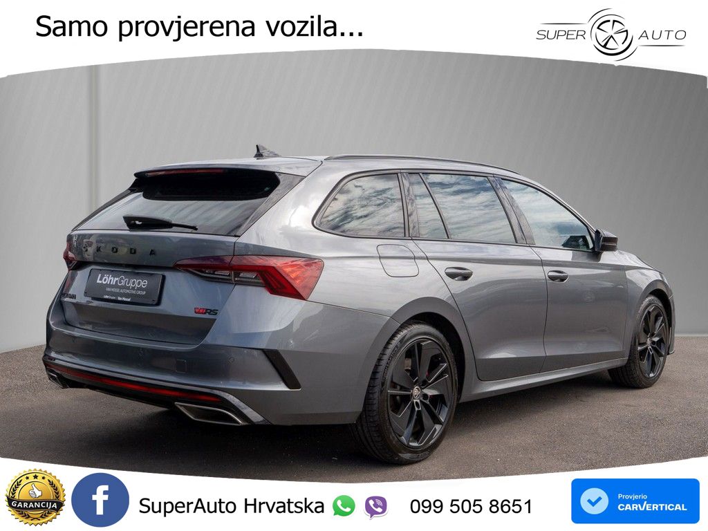 Škoda Octavia Combi RS 2.0 TSI (245 KS) DSG