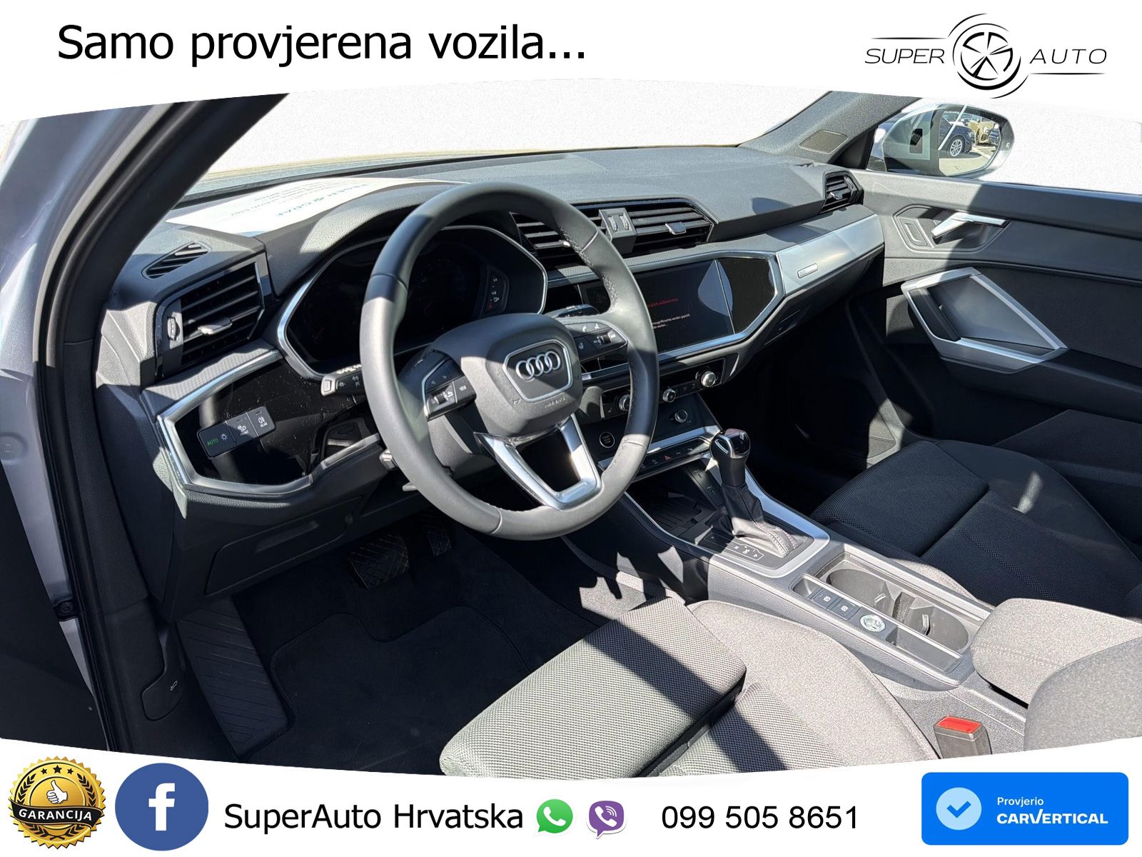 Audi Q3 35 TFSI (150 KS) S tronic advanced ACC+GR SJED+360+PANO