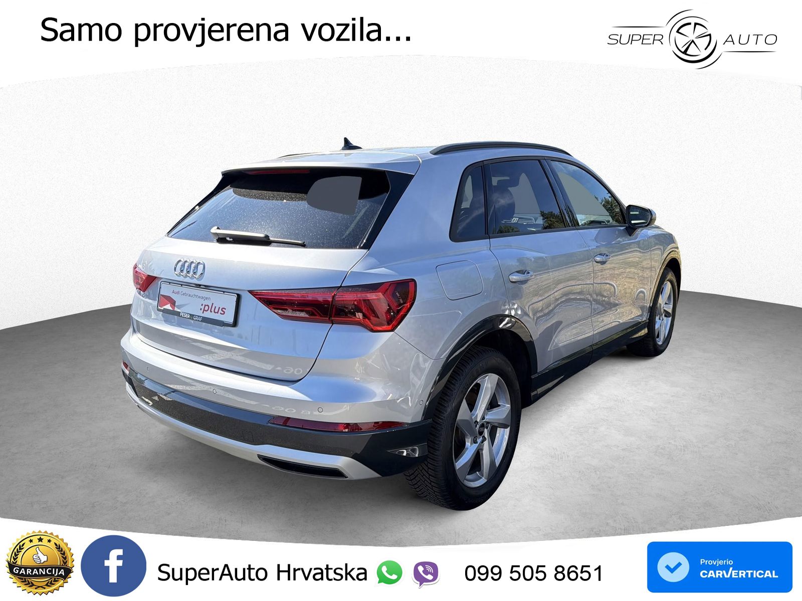 Audi Q3 35 TFSI (150 KS) S tronic advanced ACC+GR SJED+360+PANO