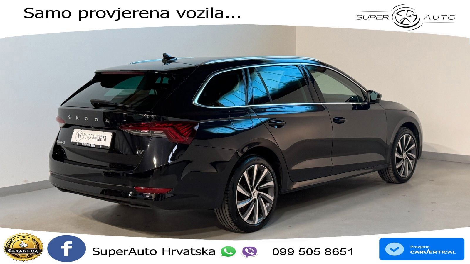 Škoda Octavia Combi iV 1.4 TSI (204 KS) DSG LED+GR SJED+ACC