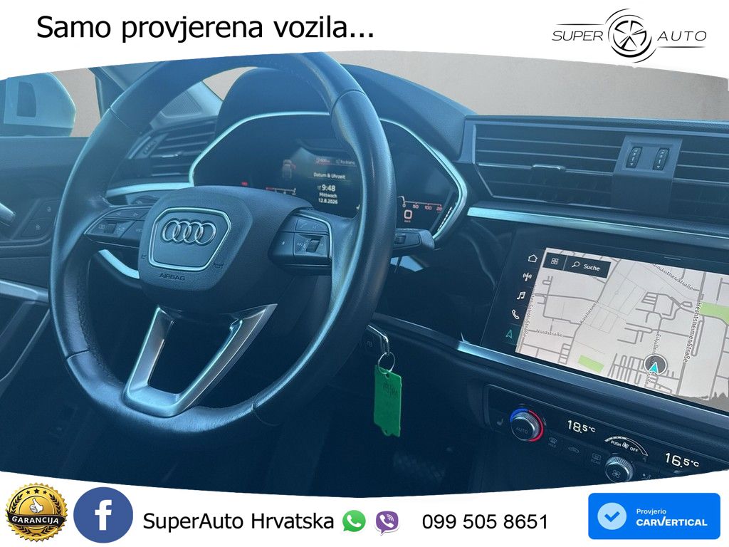 Audi Q3 Sportback 35 TDI (150 KS) quattro S tronic LED+GR SJED+ACC
