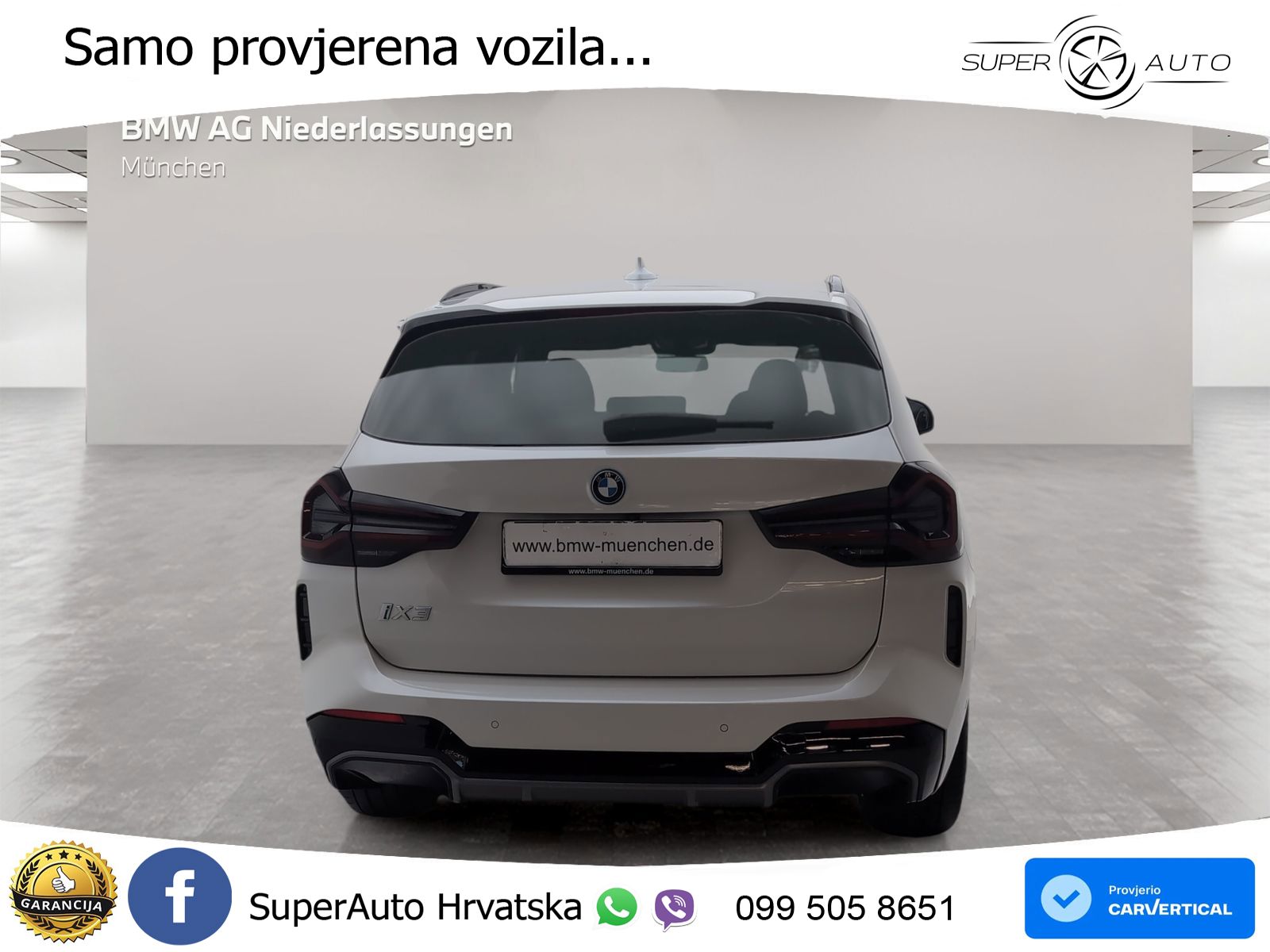 BMW iX3 80 kWh (286 KS)
