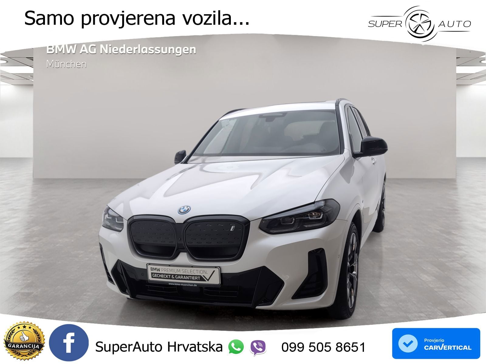 BMW iX3 80 kWh (286 KS)