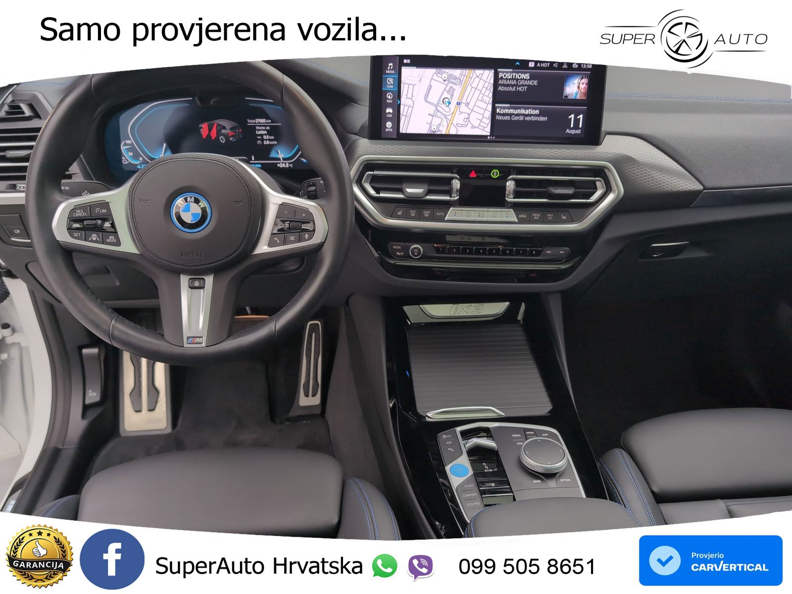 BMW iX3 80 kWh (286 KS)