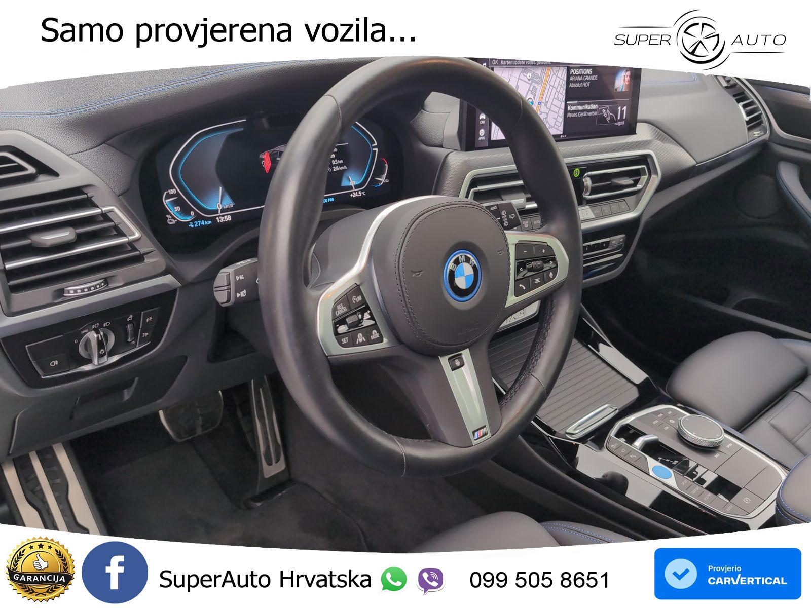 BMW iX3 80 kWh (286 KS)
