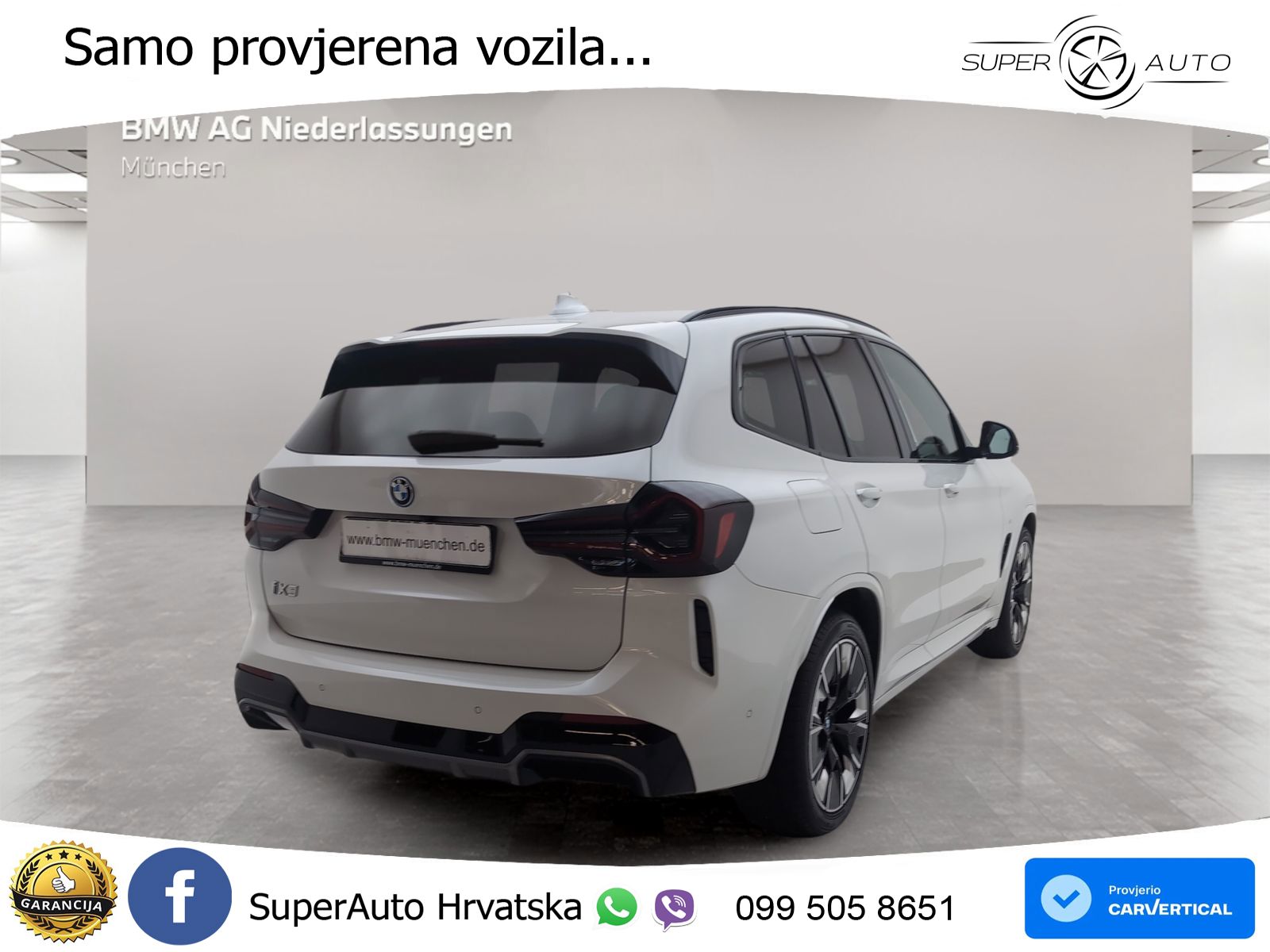 BMW iX3 80 kWh (286 KS)