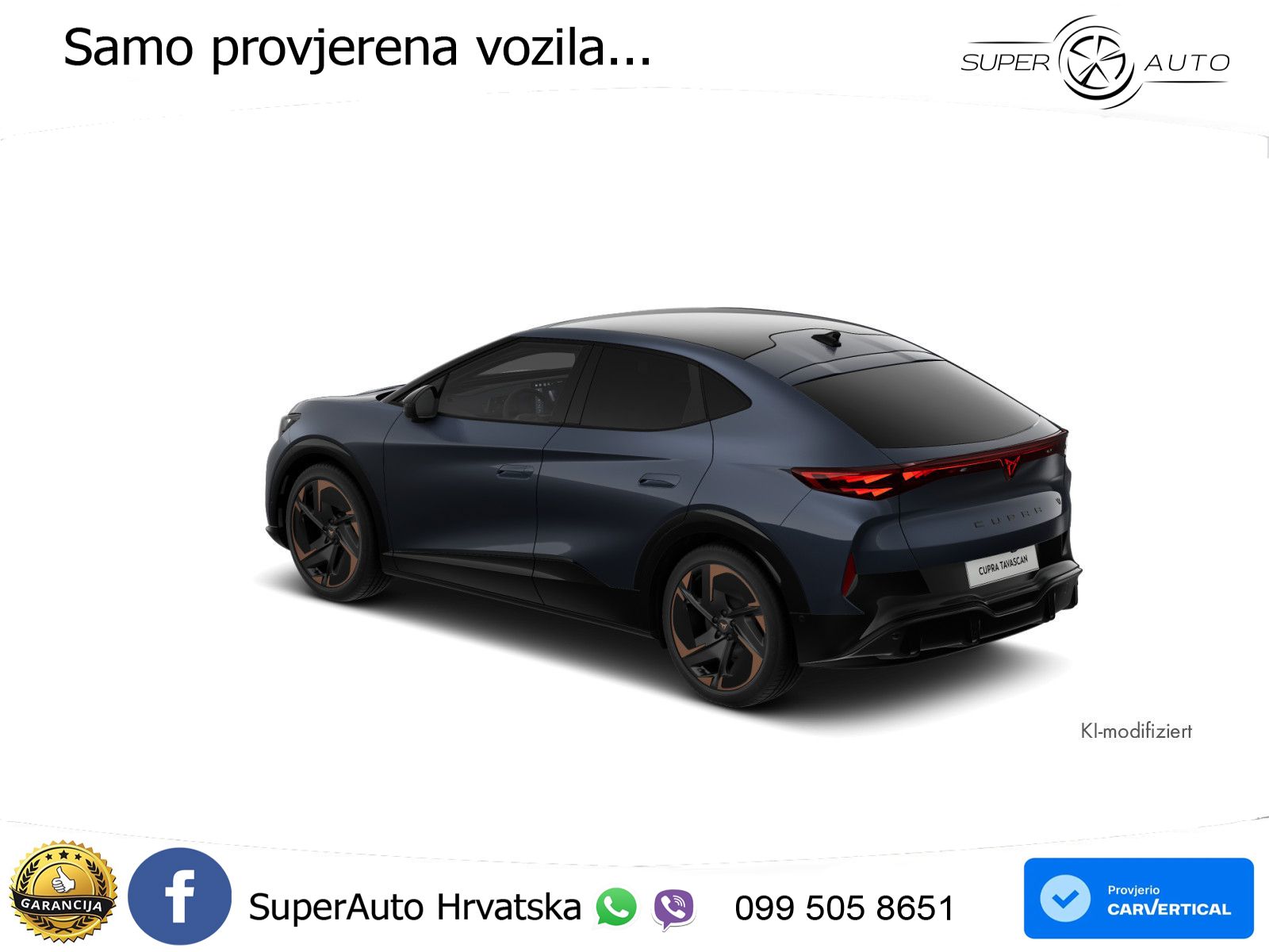 Cupra Tavascan 82 kWh (340 KS)  4WD VZ MATRIX+GR SJED+KAM