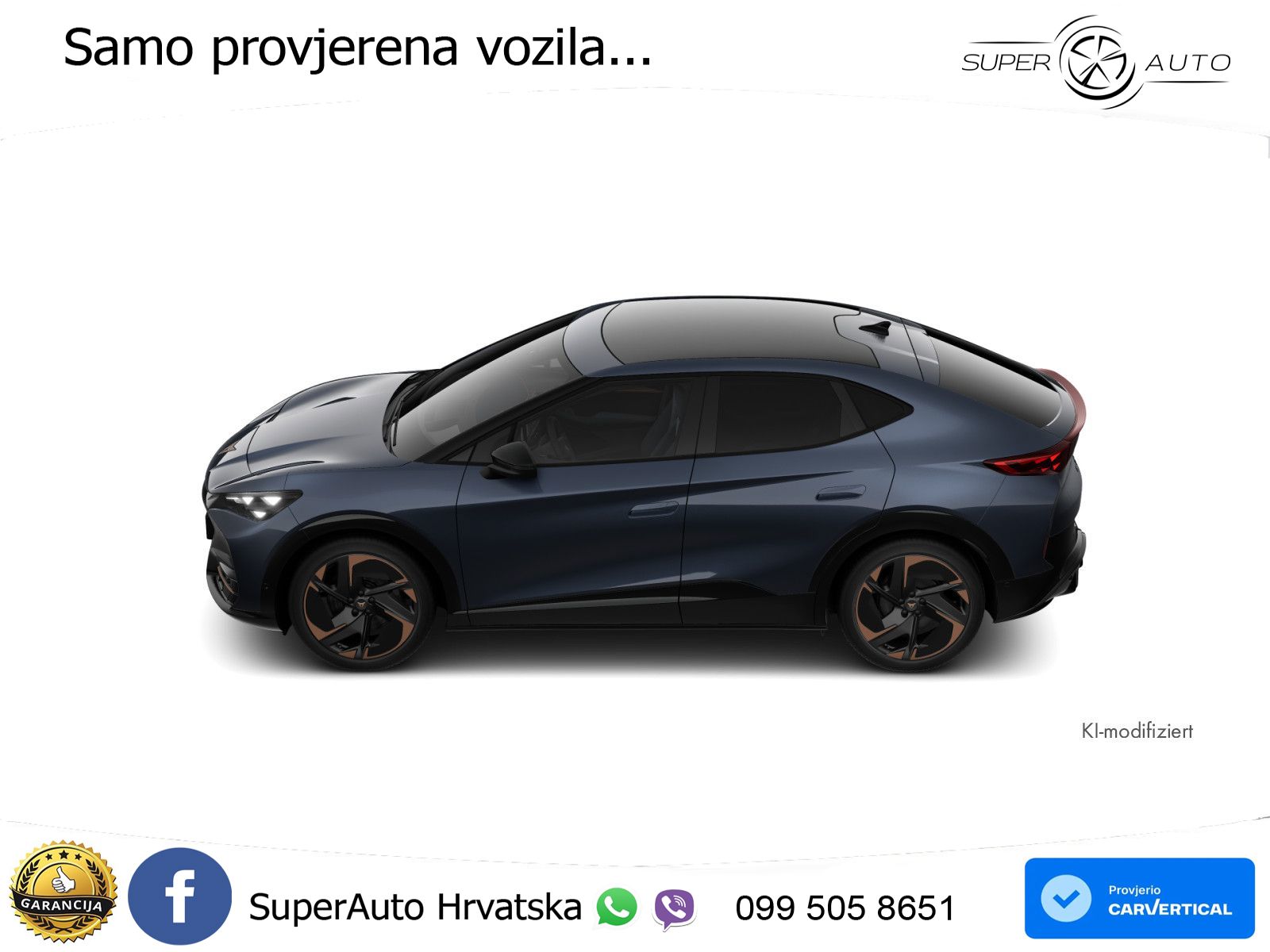 Cupra Tavascan 82 kWh (340 KS)  4WD VZ MATRIX+GR SJED+KAM