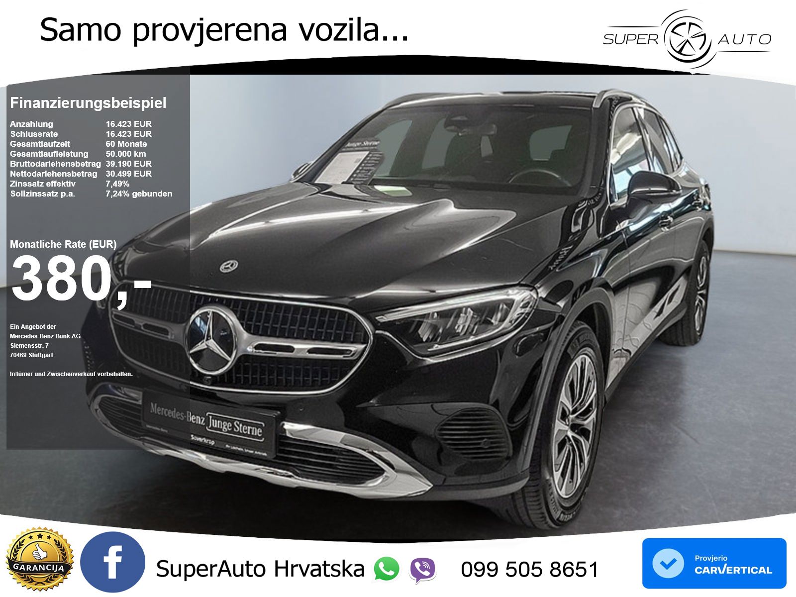 Mercedes GLC 220d (197 KS) 4MATIC 9G-TRONIC Avantgarde LED+GR SJED+ACC