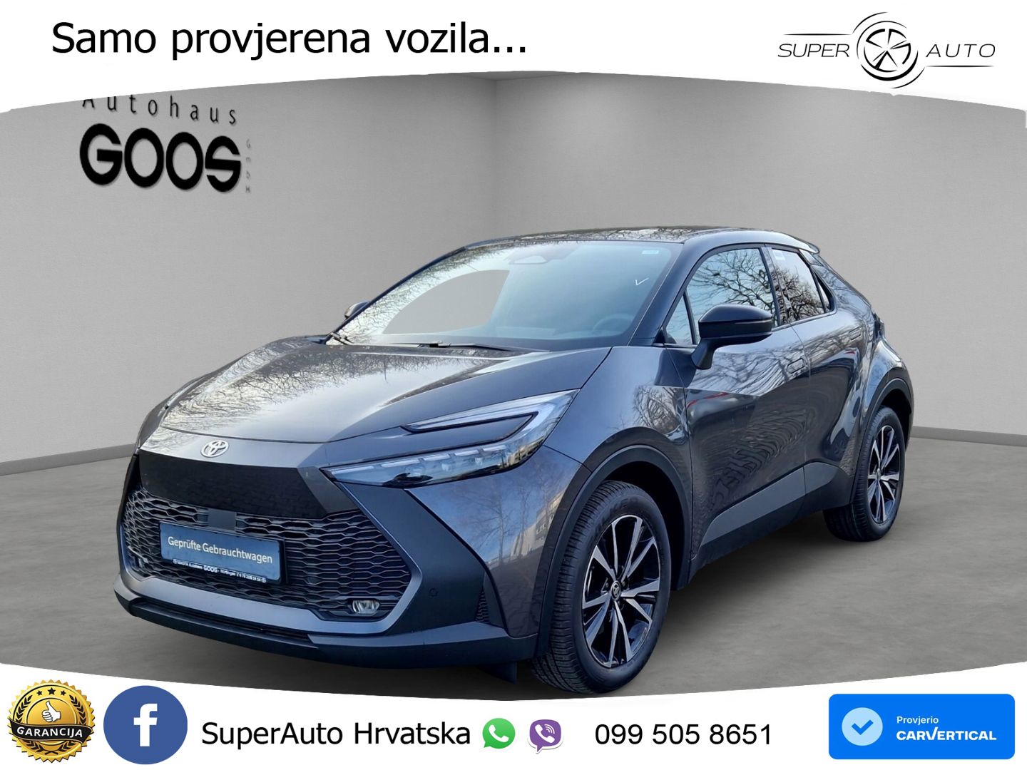 Toyota C-HR 2.0 (223 KS) PHEV e-CVT Teamplayer LED+GR SJED+ACC