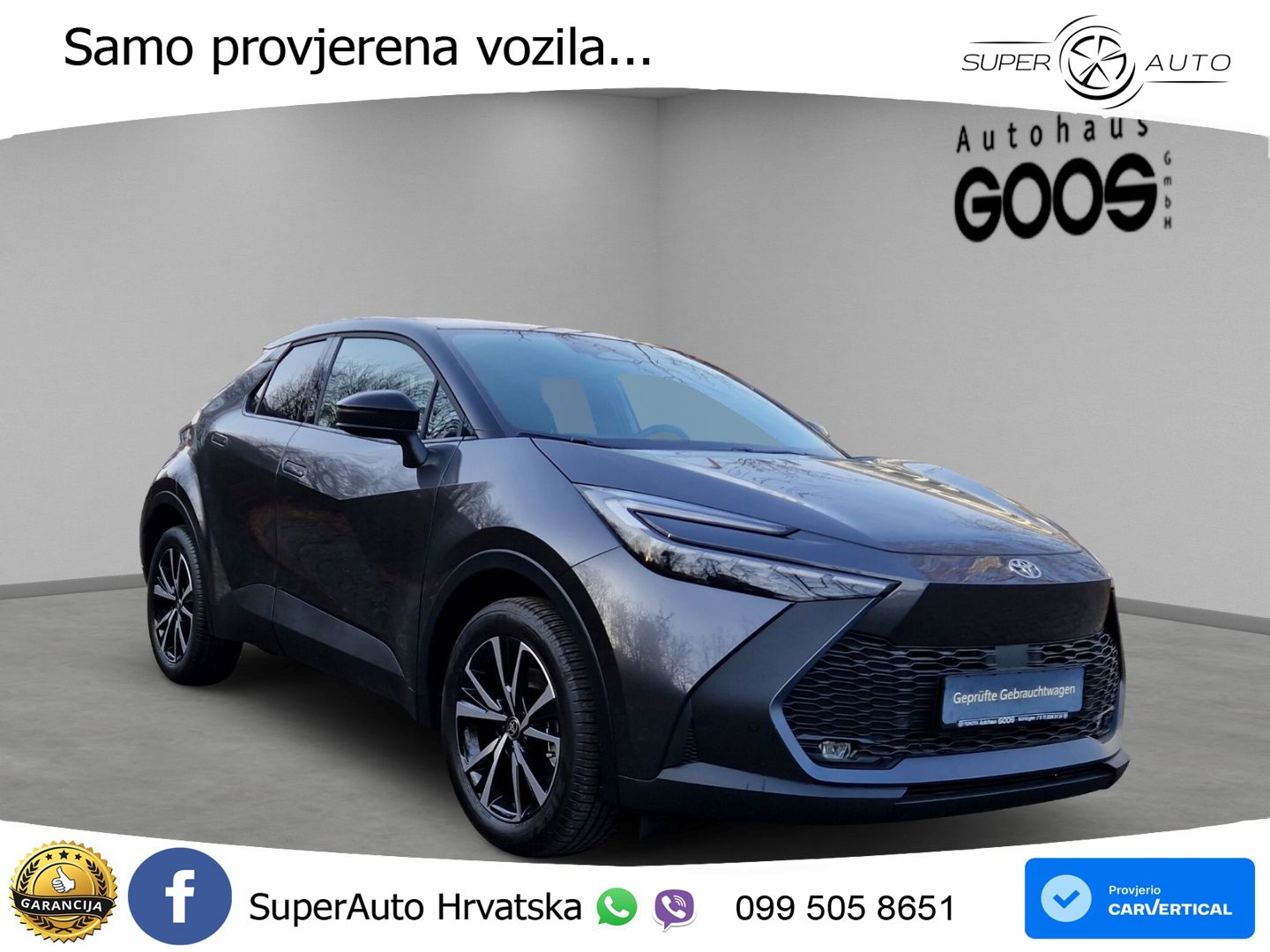Toyota C-HR 2.0 (223 KS) PHEV e-CVT Teamplayer LED+GR SJED+ACC
