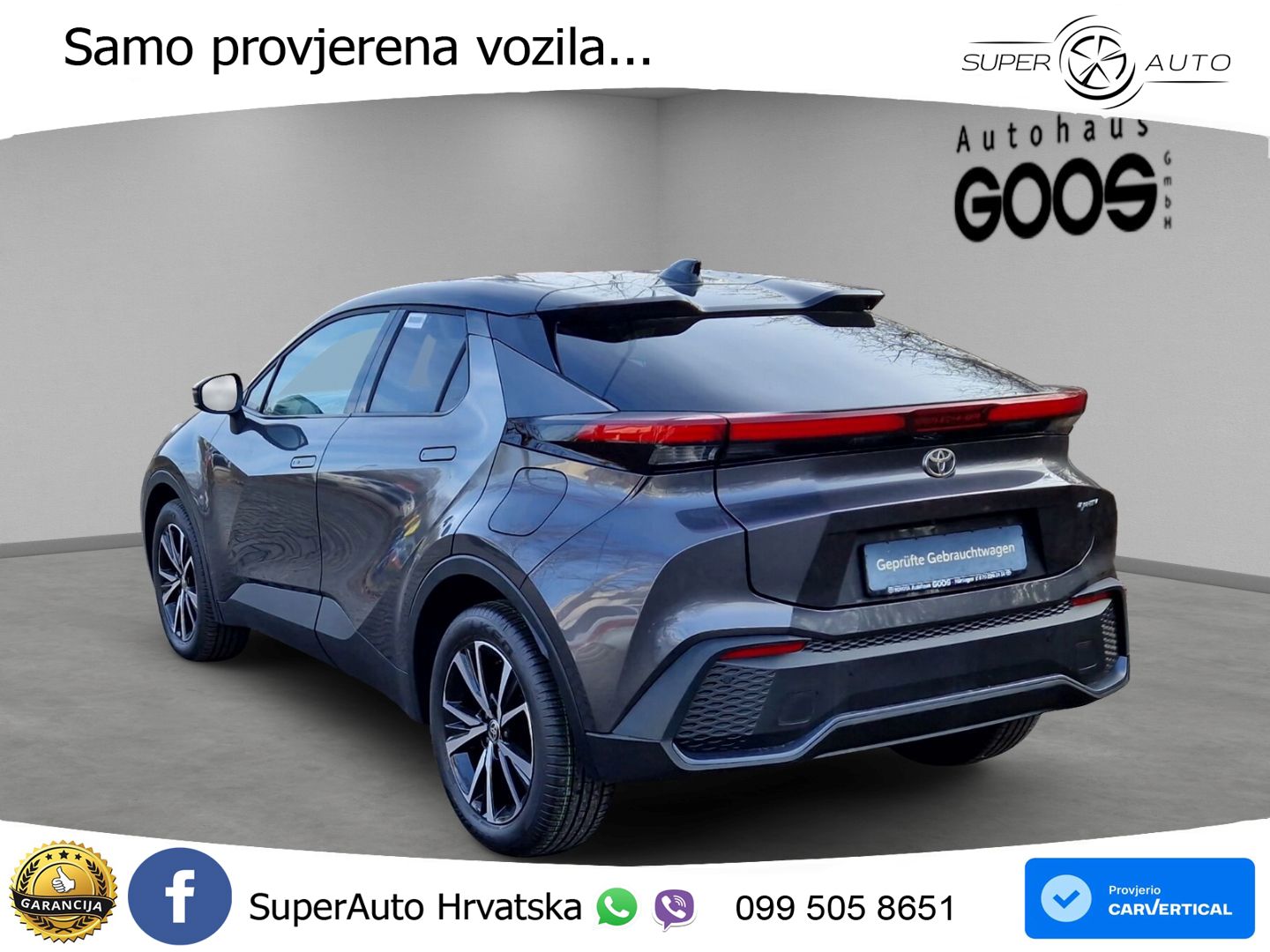 Toyota C-HR 2.0 (223 KS) PHEV e-CVT Teamplayer LED+GR SJED+ACC