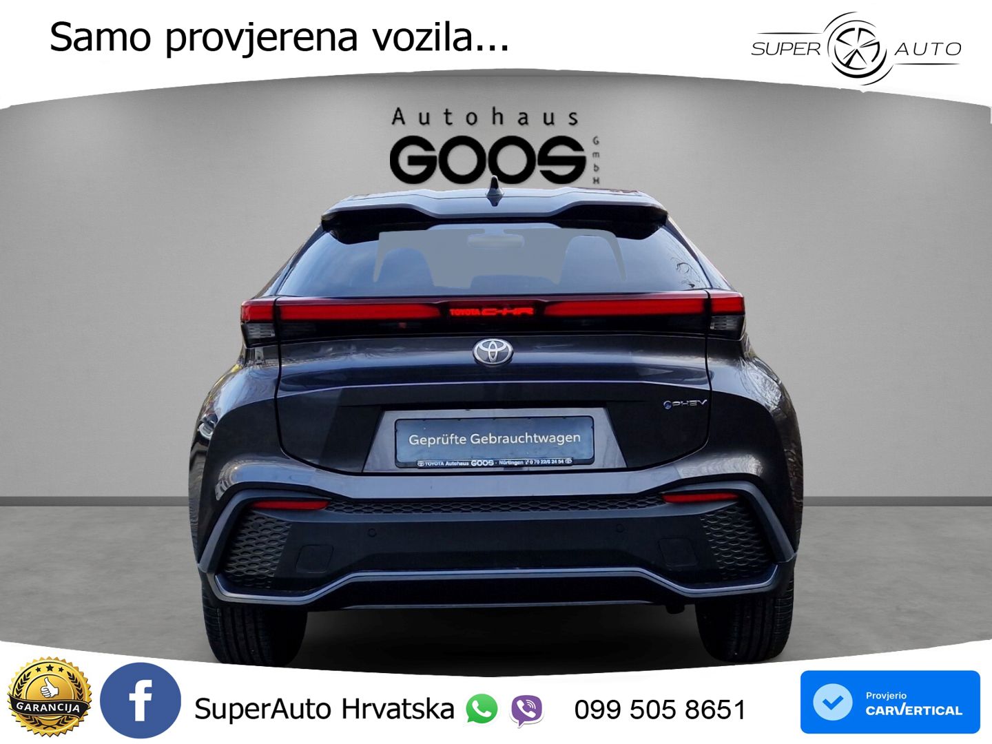 Toyota C-HR 2.0 (223 KS) PHEV e-CVT Teamplayer LED+GR SJED+ACC