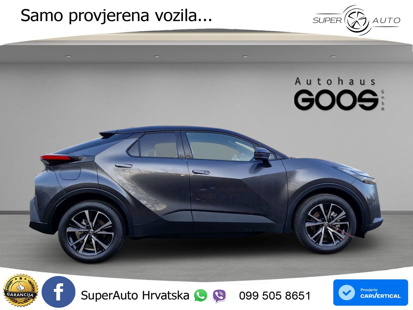 Toyota C-HR 2.0 (223 KS) PHEV e-CVT Teamplayer LED+GR SJED+ACC