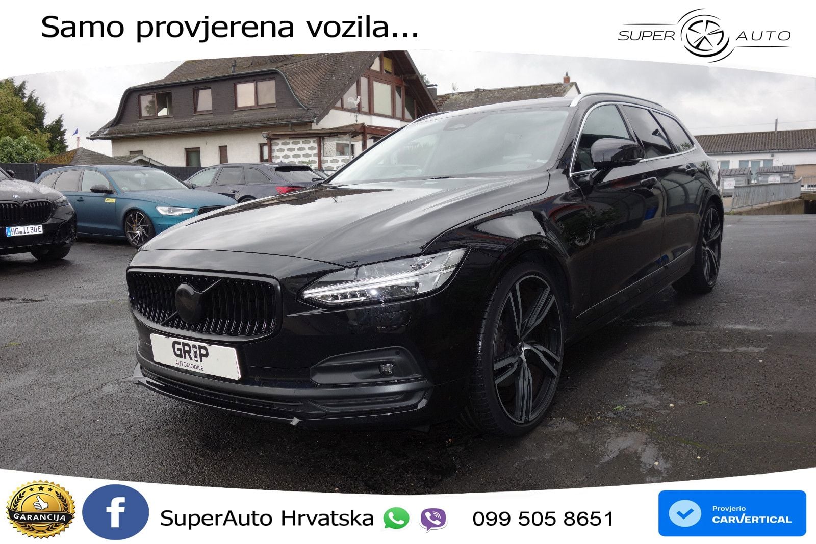 Volvo V90 2.0 B4 Diesel AWD Geartronic LED+GR SJED+ACC