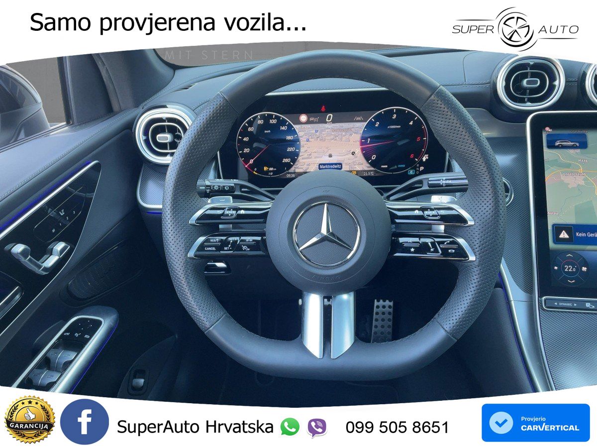 Mercedes GLC 220d (197 KS) 4MATIC 9G-TRONIC AMG LED+GR SJED+ACC