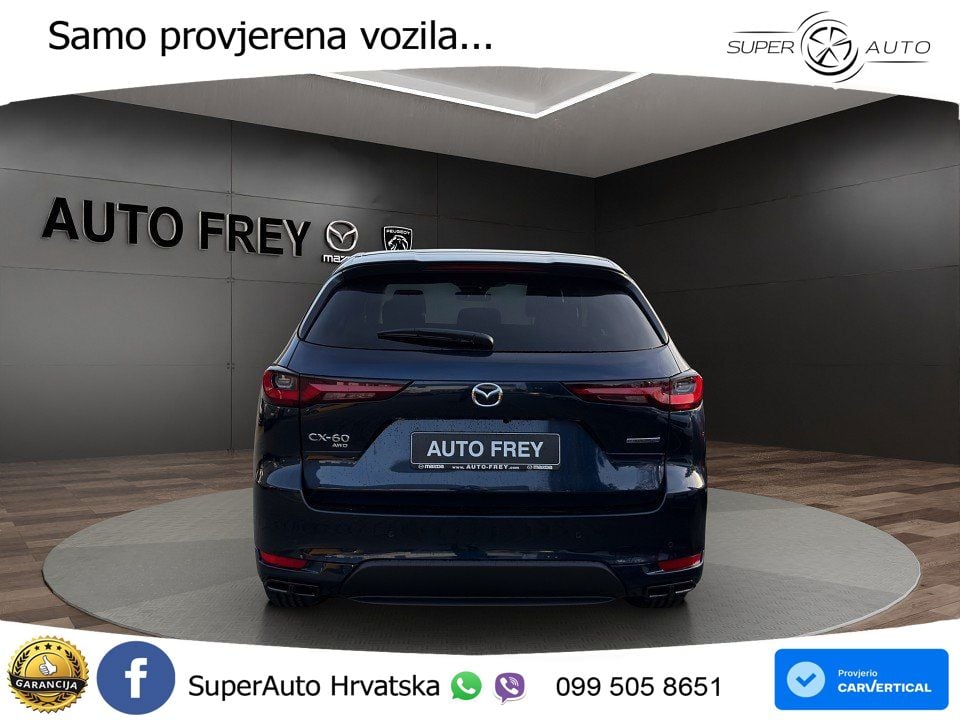 Mazda CX-60 2.5 e-Skyactiv (328 KS) AWD Automatic MATRIX+GR SJED+KAM