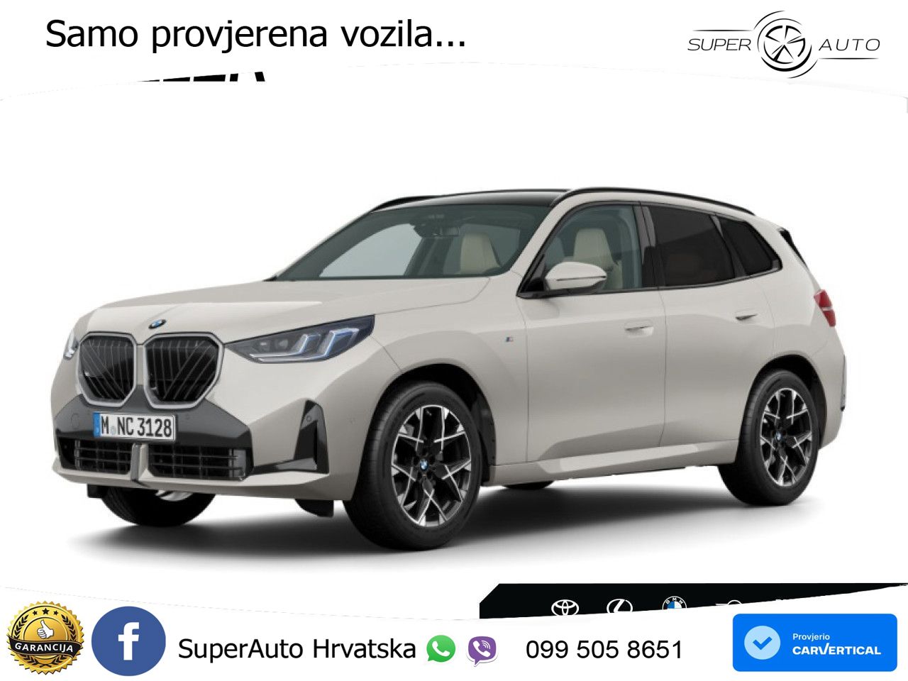 BMW X3 20d xDrive Steptronic M Sport LED+GR SJED+ACC