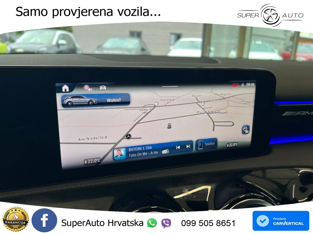 Mercedes-Benz AMG A 45 S 4MATIC+ AMG SPEEDSHIFT DCT 8G LED+GR SJED+ACC