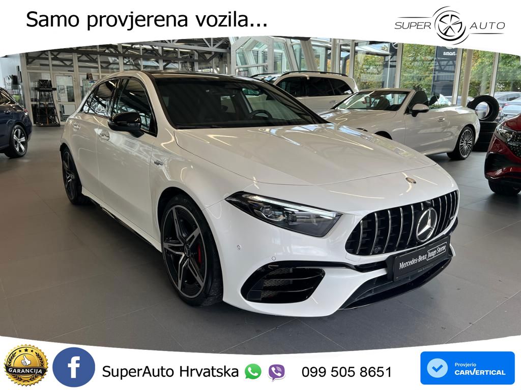 Mercedes-Benz AMG A 45 S 4MATIC+ AMG SPEEDSHIFT DCT 8G LED+GR SJED+ACC