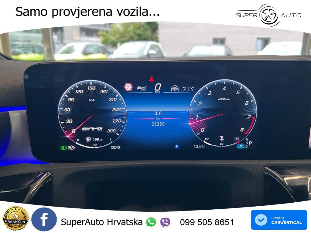 Mercedes-Benz AMG A 45 S 4MATIC+ AMG SPEEDSHIFT DCT 8G LED+GR SJED+ACC