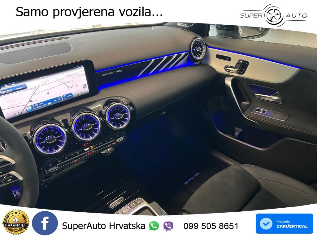 Mercedes-Benz AMG A 45 S 4MATIC+ AMG SPEEDSHIFT DCT 8G LED+GR SJED+ACC